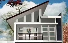 Anti Monoton, 7 Model Rumah 1 Lantai Beratap Miring Satu Sisi yang Berdesain Estetik & Modern