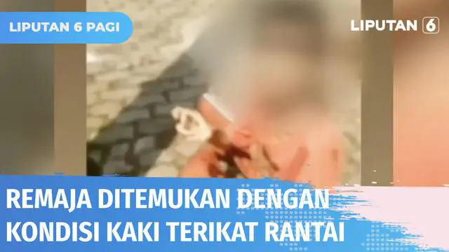Seorang remaja laki-laki berusia 15 tahun di Bekasi ditemukan warga dengan kondisi kaki terikat rantai dan kelaparan. Diduga ia kabur dari rumah karena mendapat perlakuan kasar dari orang tuanya.