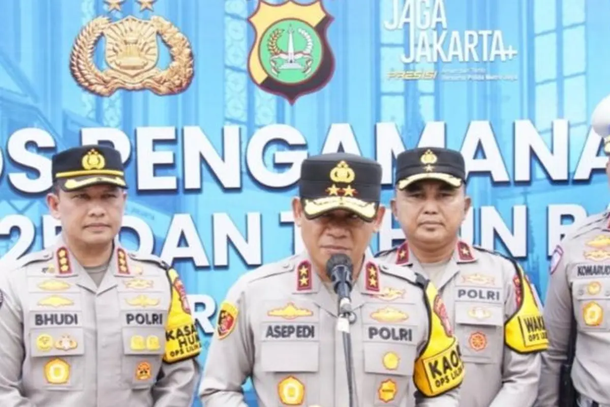 Kapolda Metro Jaya, Irjen Polisi Asep Edi Suheri.