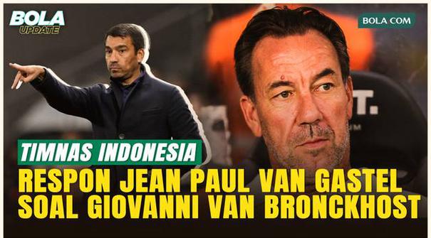 Pelatih PSIM Yogyakarta, Jean-Paul van Gastel, akhirnya buka suara mengenai rumor Giovanni van Bronckhorst masuk bursa calon pelatih Timnas Indonesia. Van Gastel mengungkap kedekatan profesionalnya dengan Van Bronckhorst, membahas situasi kontraknya ...