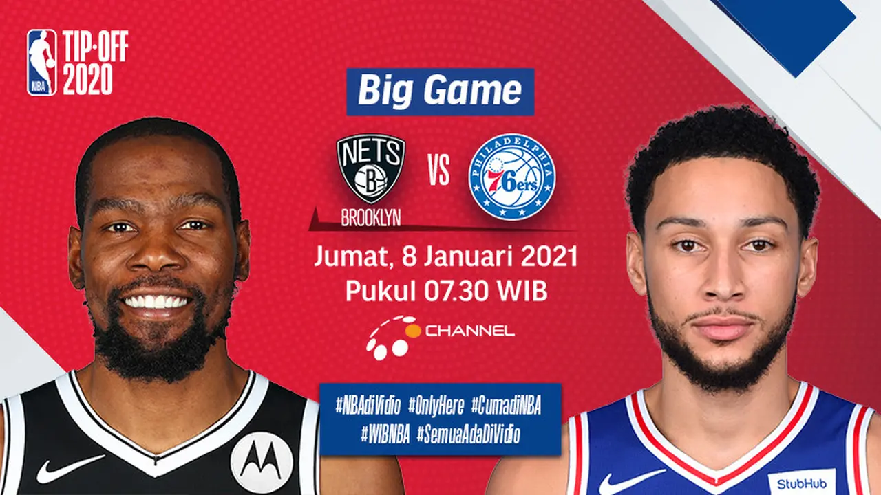 Big game NBA: Nets vs Sixers