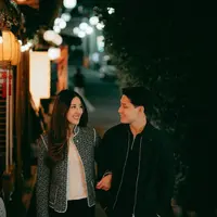 Gaya couple Teuku Rassya & Cleantha Islan di Jepang bikin hati meleleh. [@teukurassya].