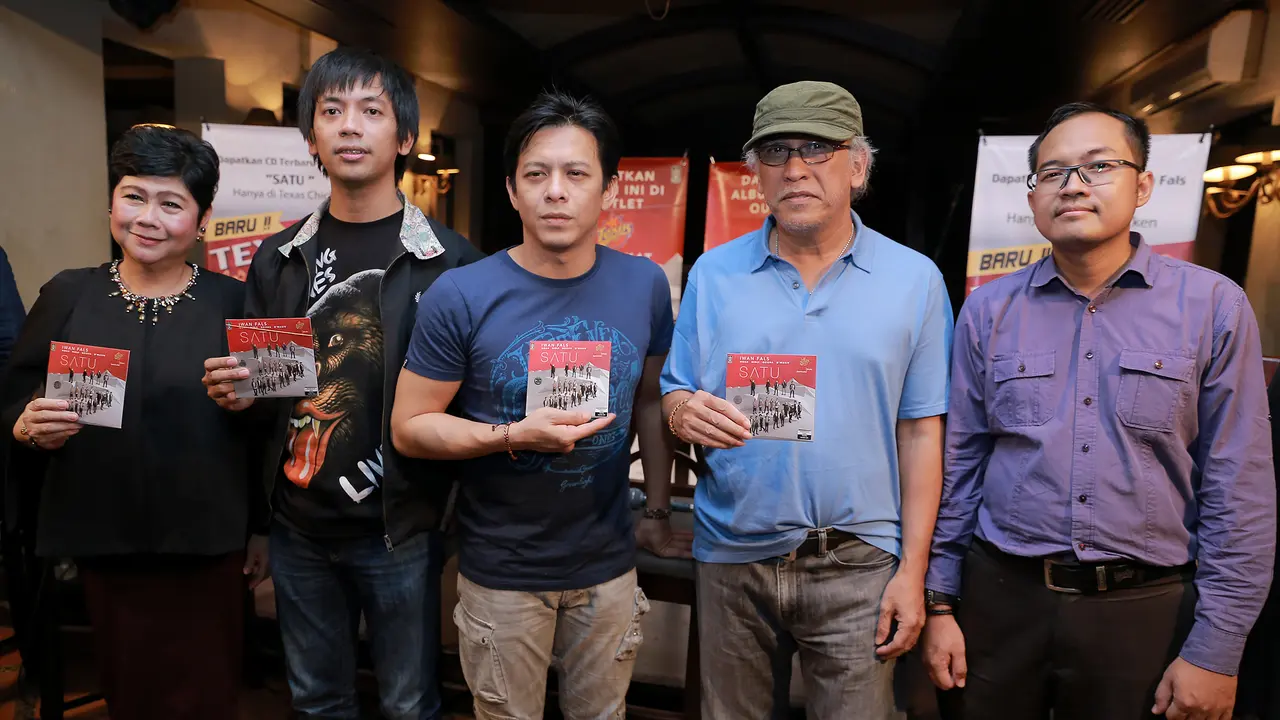 Launching album 'Satu' Iwan Fals