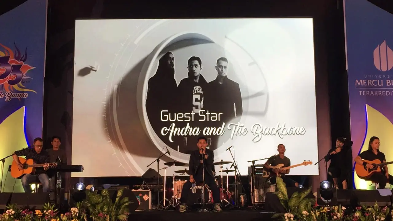 Andra and The Backbone berkesempatan tampil di acara bertajuk Energy Of Innovation