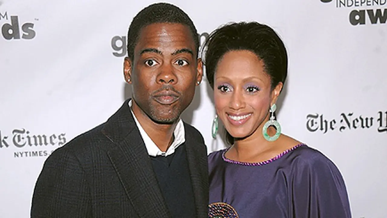 Chris Rock dan Istri