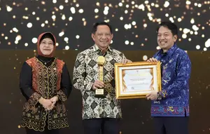 Optimalkan Data Statistik Daerah, Kemendagri Raih Penghargaan BPS