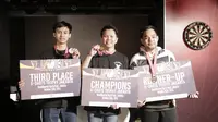 Stanley Venedikt  Juarai G Darts Trophy Jakarta
