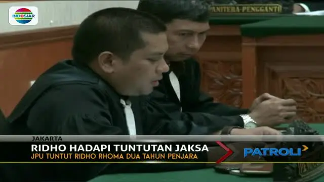 Jaksa menilai fakta dan saksi di persidangan terkait kasus narkoba yang melibatkan sang pangerang dangdut.