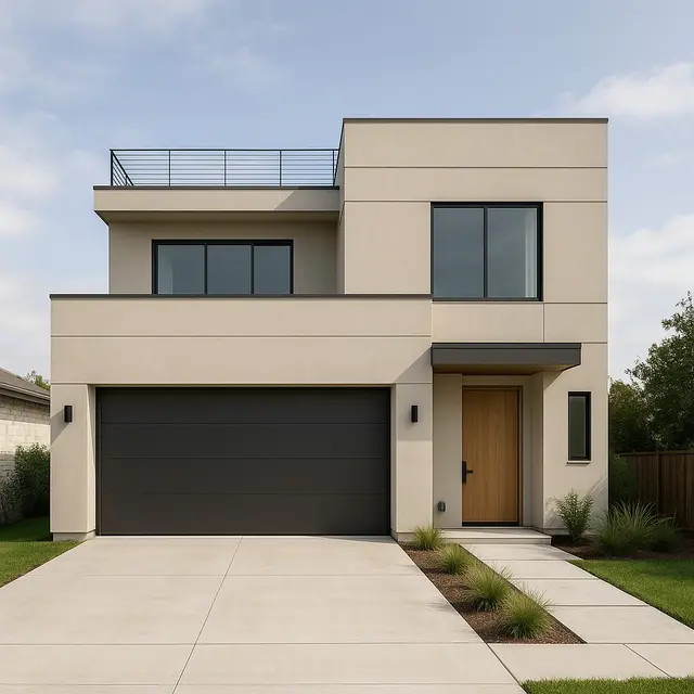 Inspirasi Rumah Minimalis 6x12 2 Lantai Lengkap dengan Garasi dan Balkon (Image by ChatGPT)