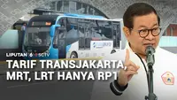 Puncak HUT Ke-499 Jakarta, Naik Transjakarta, MRT, dan LRT Cuma Rp1!
