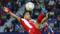 Dibandingkan para pemain Eropa, pemain asal Amerika Latin lebih mendominasi klub-klub Spanyol yang berlaga di LaLiga. Salah satunya adalah Uruguay. Mereka menjadi pemasok penyerang-penyerang tajam yang mampu mengangkat klubnya. Berikut 5 di antaranya. (AFP/Jose Jordan)
