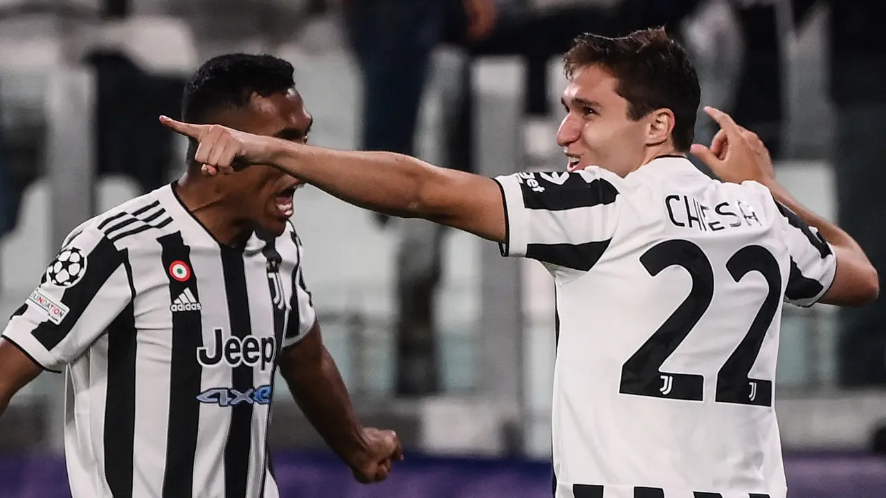 Foto: Gol Tunggal Federico Chiesa Bawa Juventus Taklukkan Juara Bertahan Chelsea di Matchday Kedua Liga Champions 2021 / 2022