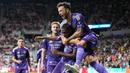 Situasi diperparah setelah Tyrese Spicer mencetak gol pada menit injury time yang membuat Orlando City menang comeback 4-3 atas Inter Miami. (AFP/Calvin Hernandez)