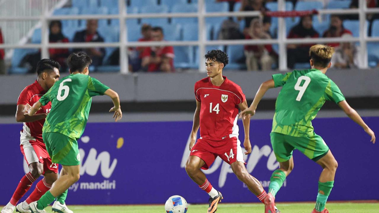 FOTO: Bantai Macau 5-0, Garuda Muda Buka Harapan Lolos ke Piala Asia