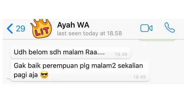 Obrolan Chat Keluarga Ini Absurd Banget