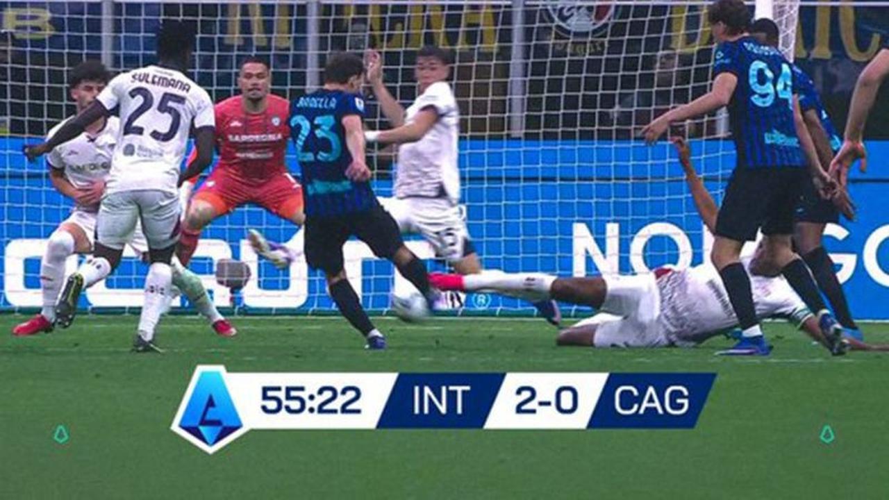 Inter Milan Puncak Klasemen Serie A, Hajar Cagliari 3-0 dan Unggul 12 Poin