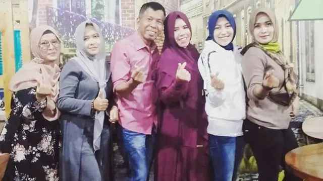 Keakraban Istri pertama dan kedua Kiwil