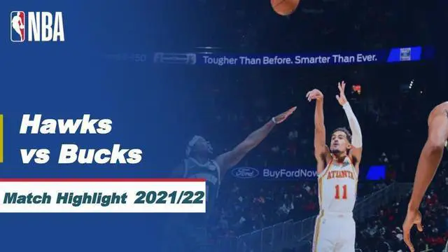 Berita video highlights laga musim reguler NBA 2021/2022 antara Atlanta Hawks melawan Milwaukee Bucks yang berakhir dengan skor 120-100, Senin (15/11/2021) pagi hari WIB.