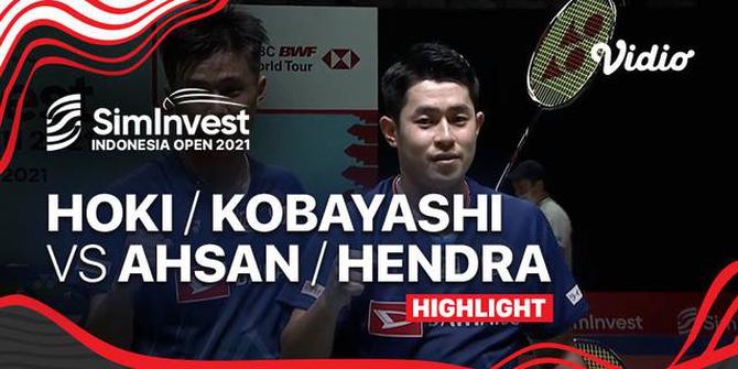 VIDEO: Mohammad Ahsan / Hendra Setiawan Kandas dari Wakil Jepang di Indonesia Open 2021