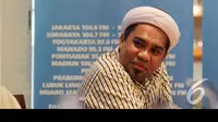 Wakil Ketua Balitbang Golkar Ali Muchtar Ngabalin mengatakan bahwa Golkar akan tetap solid dengan Koalisi Merah Putih, Jakarta, Sabtu (23/8/2014) (Liputan6.com/Andrian M Tunay)
