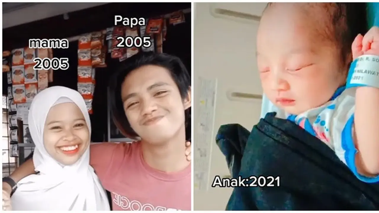 Menikah Muda, Jarak Usia Pasangan dengan Buah Hatinya Ini Curi Perhatian