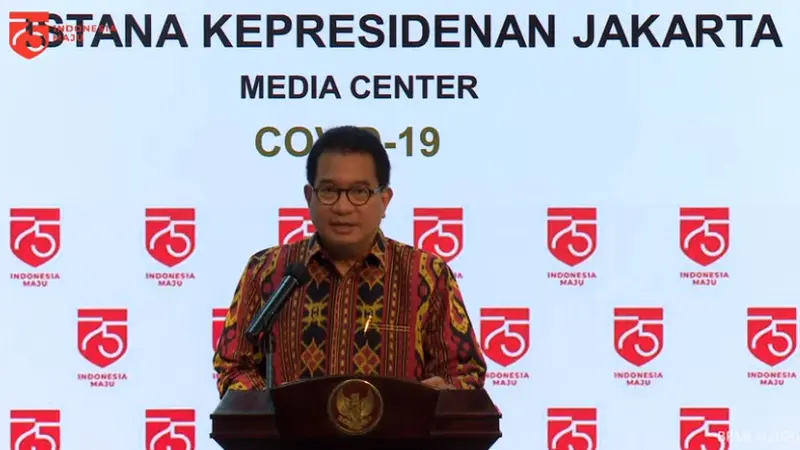 Juru Bicara Satuan Tugas Penanganan COVID-19, Wiku Adisasmito saat melaporkan perkembangan COVID-19 pada Jumat, 24 Juli 2020. (Foto: Tangkapan Layar YouTube Sekretariat Presiden)