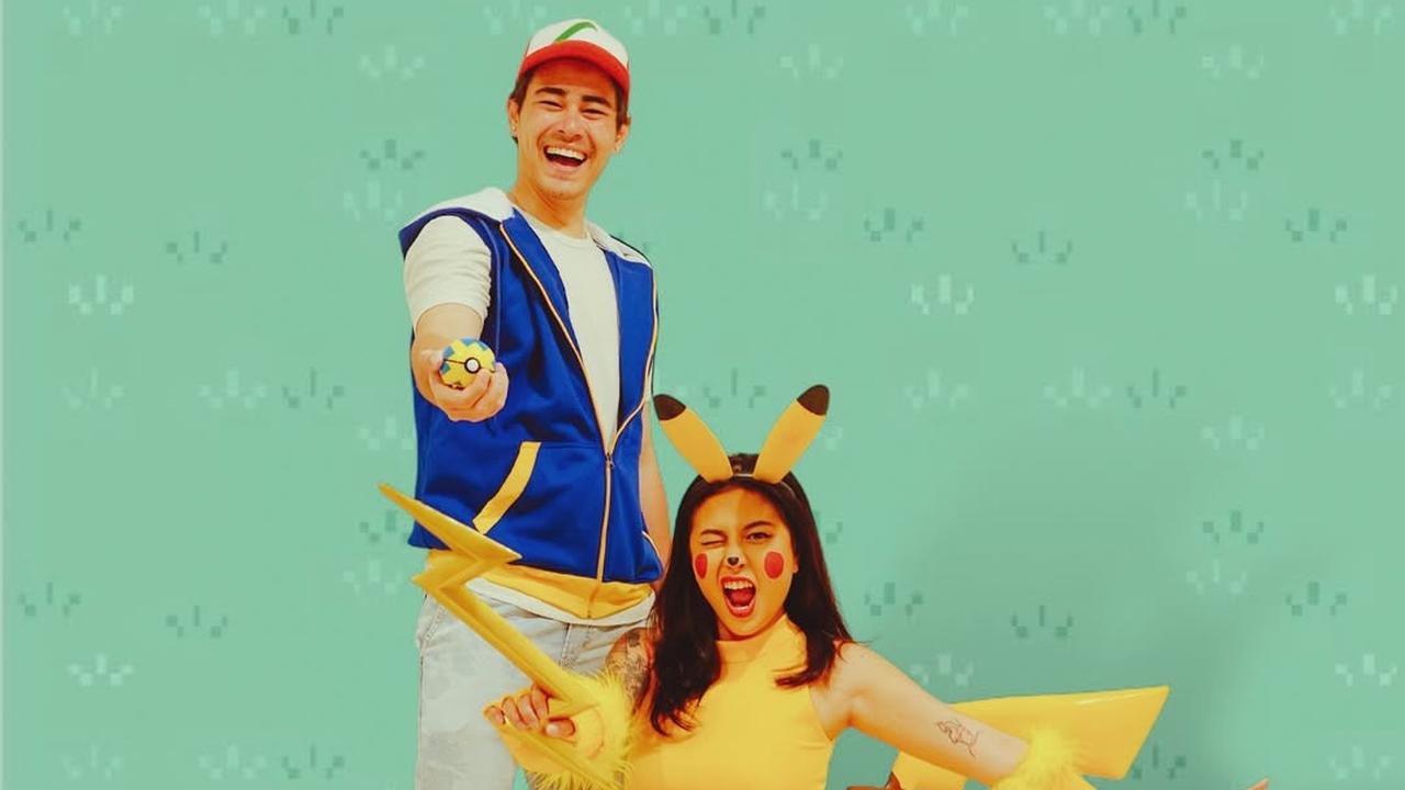 Potret Kocak Awkarin dan Abyakta Ernoult Cosplay Karakter Film, dari Deadpool hingga Pokemon