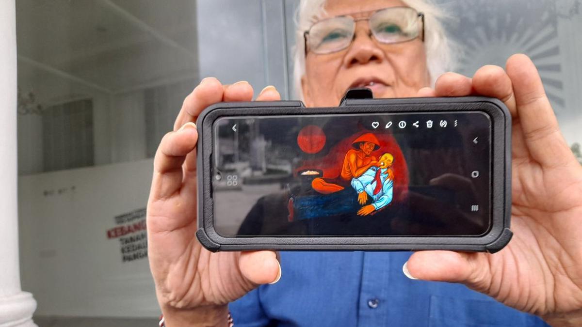 Profil Yos Suprapto Seniman Lukis yang Pamerannya Dibatalkan di Galeri Nasional, Ada Karya yang Tak Boleh Dipajang