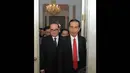 Pertemuan antara Jokowi dan Menlu Korea Utara, Ri Su-Yong di Balai Kota berlangsung tertutup, Jakarta, Rabu (13/8/14). (Liputan6.com/Herman Zakharia)