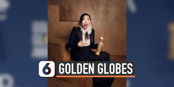 VIDEO: Awkwafina Cetak Sejarah Baru di Golden Globes 2020