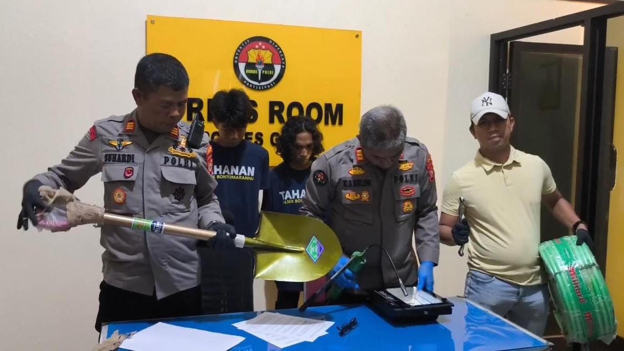 2 Pemuda di Gowa Nekat Bobol Gudang Milik Wagub Sulsel