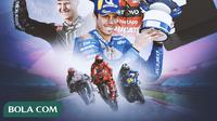 MotoGP - Aksi 3 Pembalap Ini Bisa Jadi Tontonan Seru di MotoGP Mandalika (Bola.com/Lamya Dinata/Adreanus Titus)
