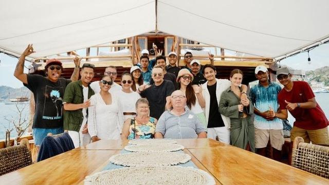 Alyssa Daguise Liburan di Labuan Bajo