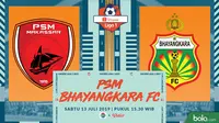 Shopee Liga 1 - PSM Makassar Vs Bhayangkara FC (Bola.com/Adreanus Titus)