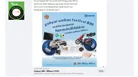 Cek Fakta: Link Pendaftaran Gebyar Undian Festival BRI Ini Tidak Benar