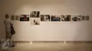 Sejumlah karya ditampilkan dalam pameran fotografi PPG 2016 Angkatan VI di Erasmus Huis, Jakarta, Jumat (24/3). Pameran menampilkan karya foto cerita dari delapan pewarta foto dan berlangsung hingga 28 April 2017. (Liputan6.com/Immanuel Antonius)