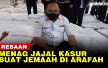 VIDEO: Menag Yaqut Cholil Cek Persiapan di Arafah, Jajal Kasur untuk Jemaah Haji