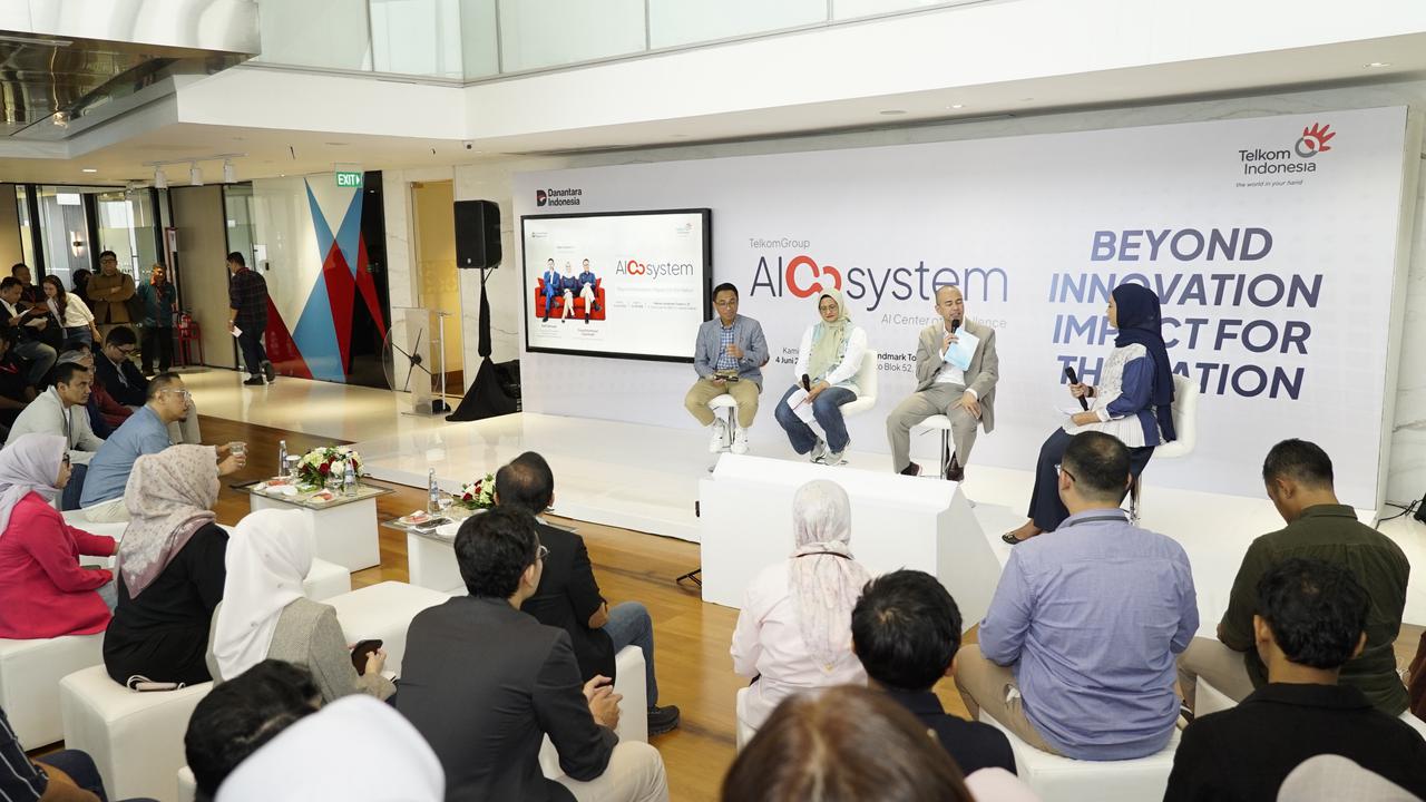 AIcosystem Resmi Hadir, Telkom Dorong Kedaulatan AI dan Digital Indonesia