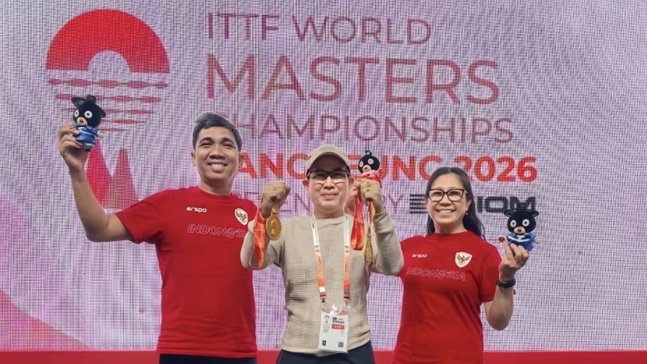 Ismu/Lingling Raih Gelar Juara ITTF World Masters 2026, Kibarkan Merah Putih di Korea Selatan