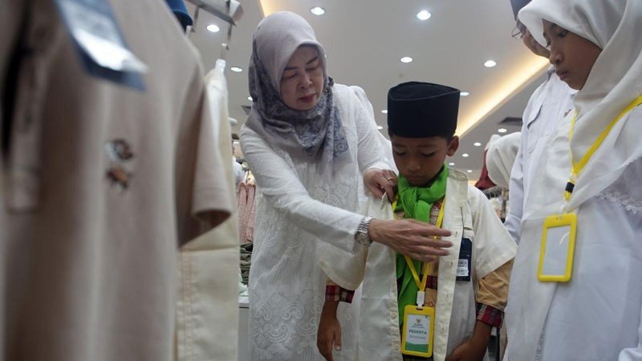 Program OASE Baznas Tulungagung: Ratusan Yatim Dhuafa Rasakan Kebahagiaan Belanja Lebaran