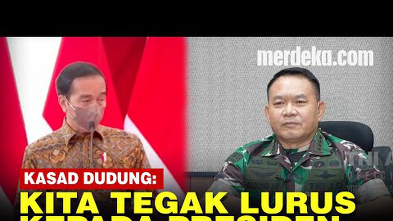 VIDEO: Jawab Kritik Jokowi, Kasad Dudung Minta TNI AD Jangan Aneh-Aneh