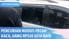 Seorang wanita di Tasikmalaya jadi korban pencurian. Korban mengaku meninggalkan mobilnya untuk pergi ke apotek setelah mengambil uang dari bank dengan dibungkus kresek. Kaget, mobil miliknya ditemui dengan kaca pecah dan uang Rp 320 juta lenyap.