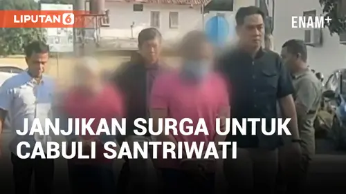 VIDEO: Janjikan Masuk Surga, Pimpinan Ponpes di NTB Cabuli Puluhan Santriwati