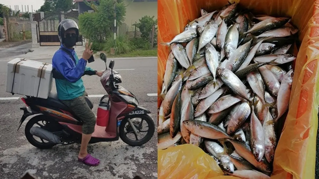 Kisah Pria yang Jualan Ikan Demi Hidupi Keluarganya Ini Bikin Haru