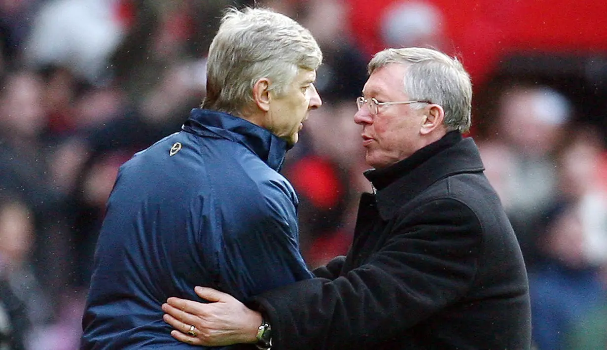 Dari total tersebut Wenger mencatatkan 16 kemenangan dan 23 kekalahan serta sisanya berakhir imbang. (Foto: AFP/Paul Ellis)