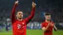 Thiago Alcantara merupakan gelandang andalan Liverpool asuhan Jurgen Klopp. Ia diboyong The Reds pada 2020 lalu dari Bayern Munchen seharga 20 juta euro. Kariernya di Bayern Munchen pun tak kalah impresif dengan sukses menjuarai gelar-gelar bergengsi seperti juara Bundesliga dan Liga Champions. (AFP/Sascha Schuermann)
