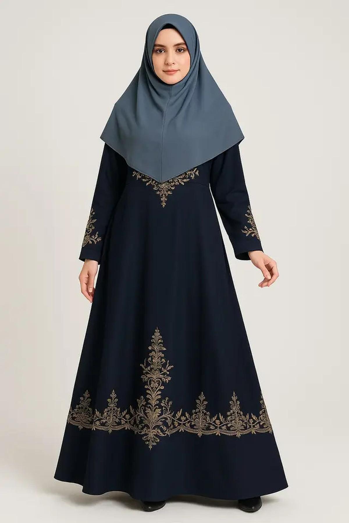 6 Inspirasi Model Gamis Syari A-Line Terbaru, Pilihan Fashion Muslimah Modern di 2025