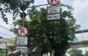 Parkir di Jalan Cawang Ternyata Diperbolehkan, Begini Aturannya