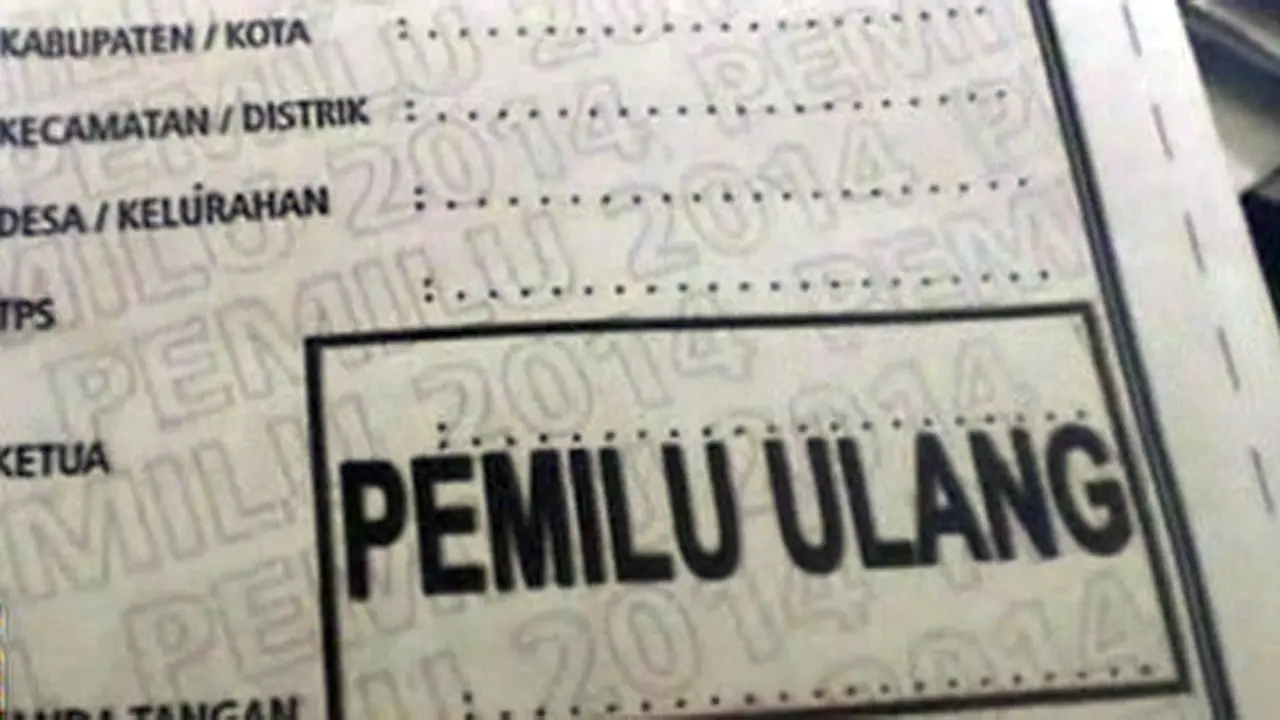 Pemilu Ulang(Indonesia Baru)