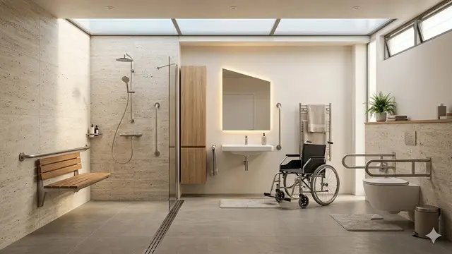 Model Kamar Mandi Lansia Anti Licin